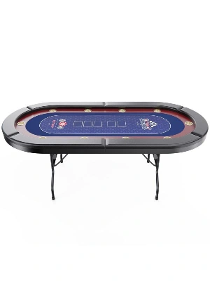 Игровой стол – покер DFC RAYKEEP 86", на 10 мест, складной