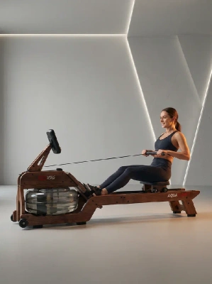 Гребной тренажер CardioPower Водный поток (AquaFlow) 7