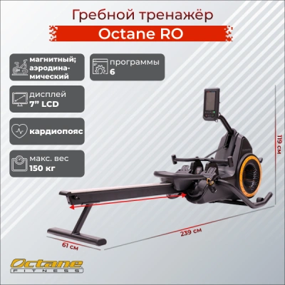 Гребной тренажер Octane Фитнес RO