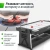 Игровой стол UNIX Line Трансформер 4 в 1 (204х112 cм) Black Игровой стол UNIX Line Трансформер 4 в 1 (204х112 cм) Black