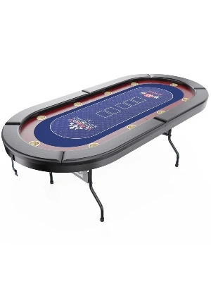 Игровой стол – покер DFC RAYKEEP 86", на 10 мест, складной